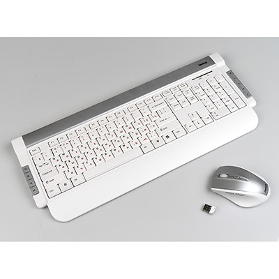 Беспроводной набор клавиатура + оптическая мышь Dialog Katana KMROK-0517U White - фото 2 - id-p55042337