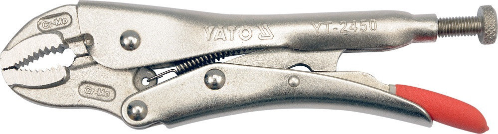 YT-2450 Изогнутые ручные тиски струбцина, YATO, фото 2