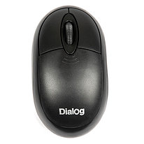 Оптическая беспроводная USB мышь Dialog MROP-00U Black