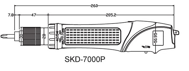 Винтоверт Kilews SKD-7000P(B) + силовой контроллер Kilews SKP-32VR - фото 2 - id-p25382275