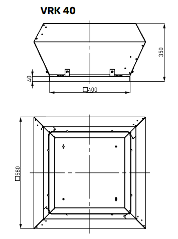 Крышный вентилятор VRK 40/31-4D - фото 3 - id-p55127103