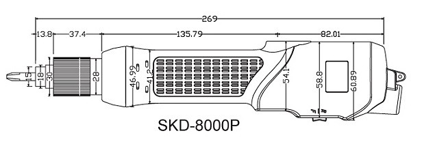Винтоверт Kilews SKD-8400P(B) + силовой контроллер Kilews SKP-32HL - фото 2 - id-p25383510