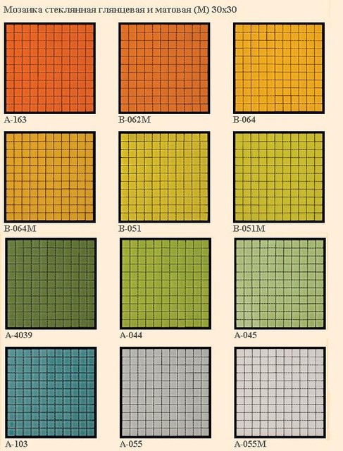 Серия мозаики Color Palette - фото 3 - id-p2078750