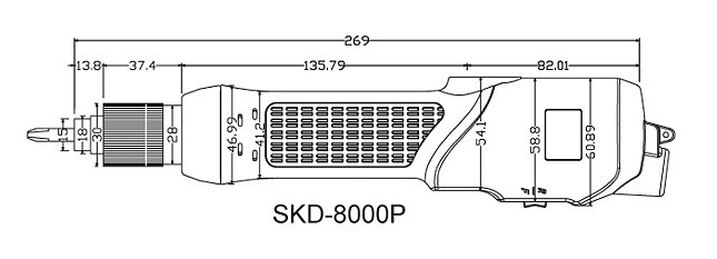 Винтоверт Kilews SKD-8500P(B) ESD + силовой контроллер Kilews SKP-32HL - фото 2 - id-p25383519