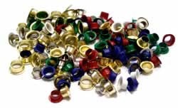Люверсные кольца 5.5 мм разных цветов - фото 1 - id-p48699602