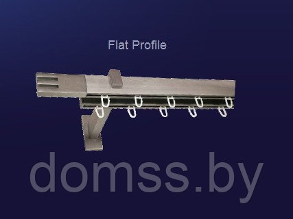 Карнизы кованые Flat Rod 2м - фото 6 - id-p86176597