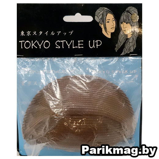 Валик для причесок TOKYO STYLE коричневый (арт. 5138-BR) - фото 1 - id-p55186749