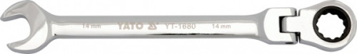 Ключ комбинированный с трещоткой и шарниром 13мм, YATO - фото 1 - id-p55186824