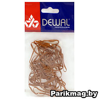 Резинки силиконовые КОРИЧНЕВЫЕ средние (midi) 50шт.