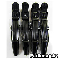 Зажимы пластиковые аналог Babyliss Croco (4шт) для волос (уточки)