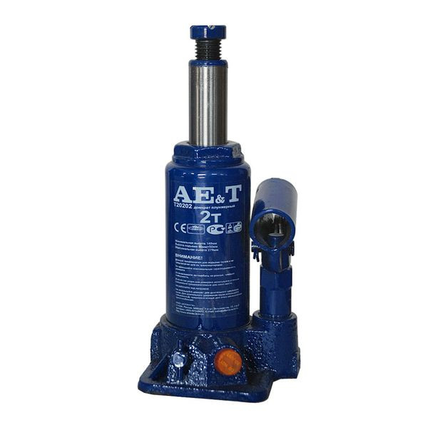 Бутылочный домкрат T20202 AE&T 2т