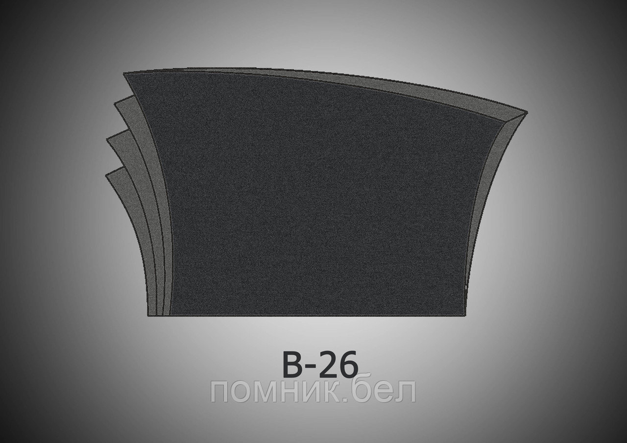 Памятник из гранита В-26