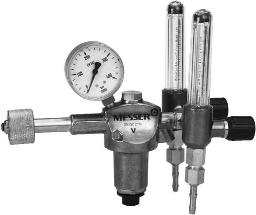 Редуктор CONSTANT 2000 Аргон /CO2 показания расхода на двух ротаметрах CONSTANT 2000 V 2S-16-300-AR арт 71707428 - фото 1 - id-p55247294