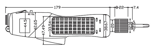 Винтоверт Kilews SKD-2000L(B) + силовой контроллер Kilews SKP-32VR - фото 2 - id-p25409894