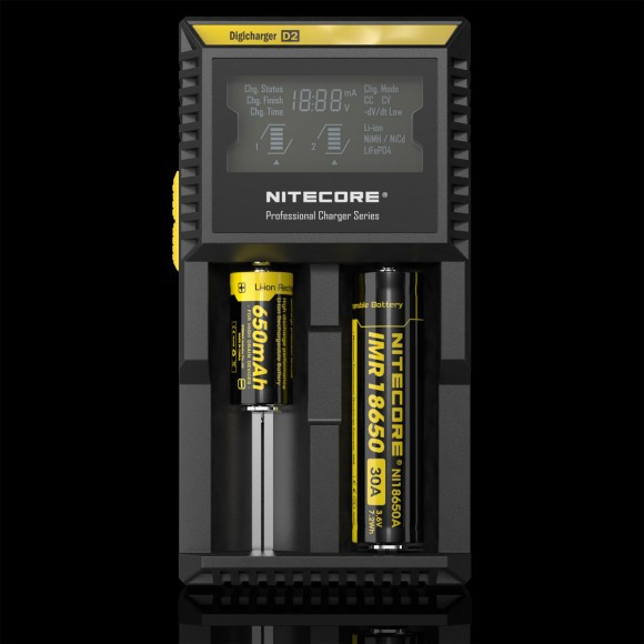 Зарядное устройство для Li-Ion акк. Nitecore Intellicharger D2 LCD - фото 2 - id-p55249123