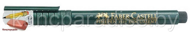 Ручка капиллярная Faber-Castell Finepen 1511, 0,4 мм., черная - фото 1 - id-p55252094