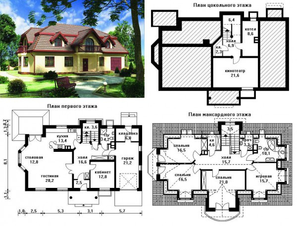 Архитектурное проектирование домов и коттеджей в Минске - фото 2 - id-p55259340