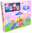 Игровой набор Игровая площадка Свинки Пеппы Peppa Pig, 4 фигурки, PP6044 , фото 4