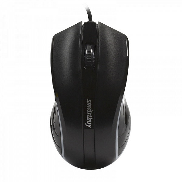 Проводная мышь SmartBuy SBM-338, 3 кнопки, 1000dpi, подсветка, черная