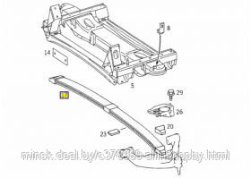 Передняя рессора для Iveco Daily с 1999 толщина 20 мм - фото 1 - id-p55259862