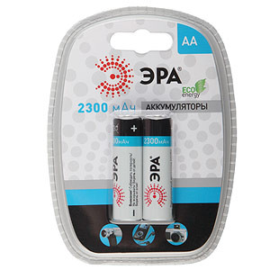 Аккумуляторная. батарея ЭРА HR6-2BL 2300 mAh