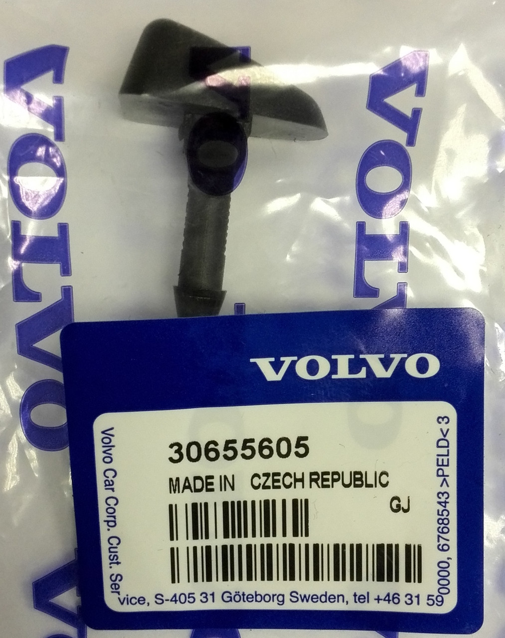 30655605 форсунка омывателя volvo аналоги