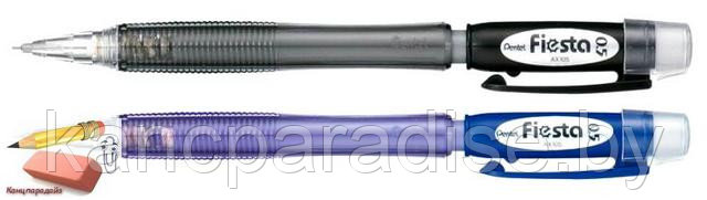 Карандаш автоматический Pentel Fiesta, 0,7 мм., синий