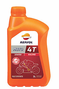 Масло моторное, 10W50 MOTO RACING  4T, 1 л. Repsol