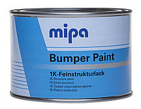 MIPA 246800001S Bumper Paint 1K Структурная краска для бампера черная 0,5л