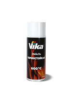VIKA О00524 Аэрозоль эмаль термостойкая черная 400мл/520мл