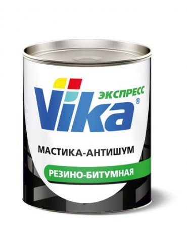 VIKA О01111 Мастика-антишум резино-битумная 1 кг, фото 2
