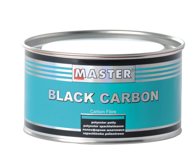 TROTON 2369 Шпатлёвка MASTER Black Carbon 1000 мл 1,8кг с углеволокном