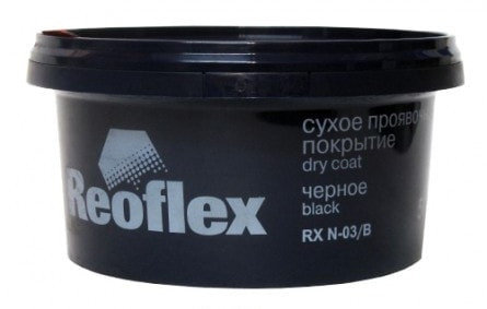 REOFLEX RX N-03/50 BL Покрытие проявочное сухое Dry Coat черное 50г, фото 2