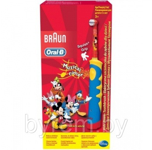 Oral-B Kids Mickey Mouse D10.513K с таймером в Минске - фото 3 - id-p2097117