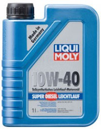 Моторное масло LIQUI MOLY 1434 Super Diesel Leichtlauf 10W-40 1л, фото 2