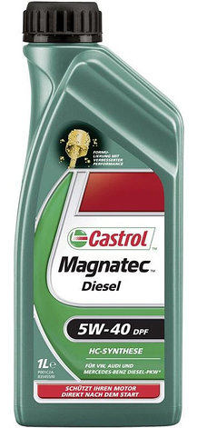 Моторное масло CASTROL 156EDC Magnatec Diesel 5W-40 DPF 1л, фото 2