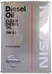 Моторное масло NISSAN KLB30-05304 CLEAN DIESEL OIL DL-1 5W-30 4л