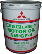 Моторное масло MITSUBISHI 3601401 DIAQUEEN MOTOR OIL SM/GF-4 5W-30 20л - фото 1 - id-p55411114