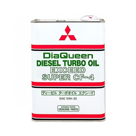 Моторное масло MITSUBISHI 2987610 DIAQUEEN TURBO EXCEED SUPER CF-4 10W-30 4л