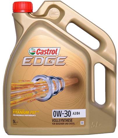 Моторное масло CASTROL EDGE Titanium FST 0W-30 5л, фото 2