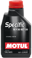 Моторное масло MOTUL 106374 Specific 504.00 -507.00 5W-30 VW 1л (ЗАМЕНА 101474)