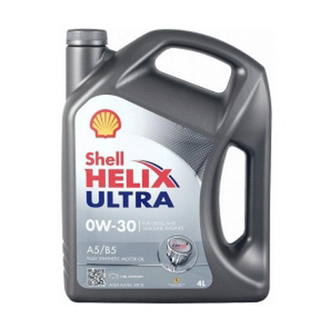 Моторное масло SHELL 550040651 Helix Ultra A5/B5 0W-30 4л, фото 2