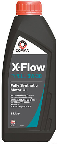 Моторное масло COMMA XFLL1L X-FLOW TYPE LL 5W-30 1л, фото 2
