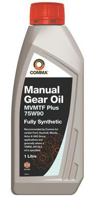 Трансмиссионное масло COMMA SX1L GEAR OIL 75W-90 1л, фото 2