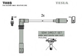 Высоковольтные провода TESLA Audi A4 1.8i ADR 94- 2шт.