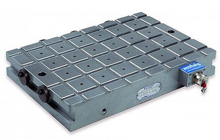 Электромагнитная плита Assfalg Magnaslot 404 HD 50 (420x440x60 мм) (из демозала)