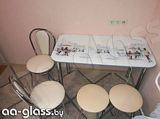 Комплект стульев и табуретов заказ на сайте aa-glass.by