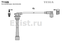 Высоковольтные провода TESLA HYUNDAI: ACCENT 94-00, ELANTRA 00-, GETZ 00-, MATRIX 00-