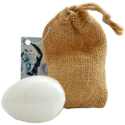 Минеральный квасцовый дезодорант (Яйцо в натуральном холщевом мешочке с верев) 65-70 гр. (Deonat)
