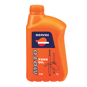 Масло для вилок мотоциклов 5W MOTO FORK OIL, 1 л. Repsol